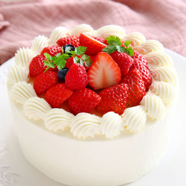 ベリーのショートケーキ