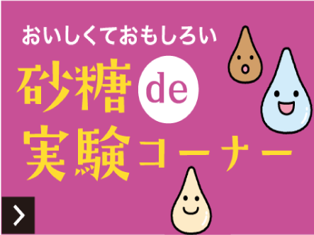 おいしくておもしろいお砂糖de実験コーナー