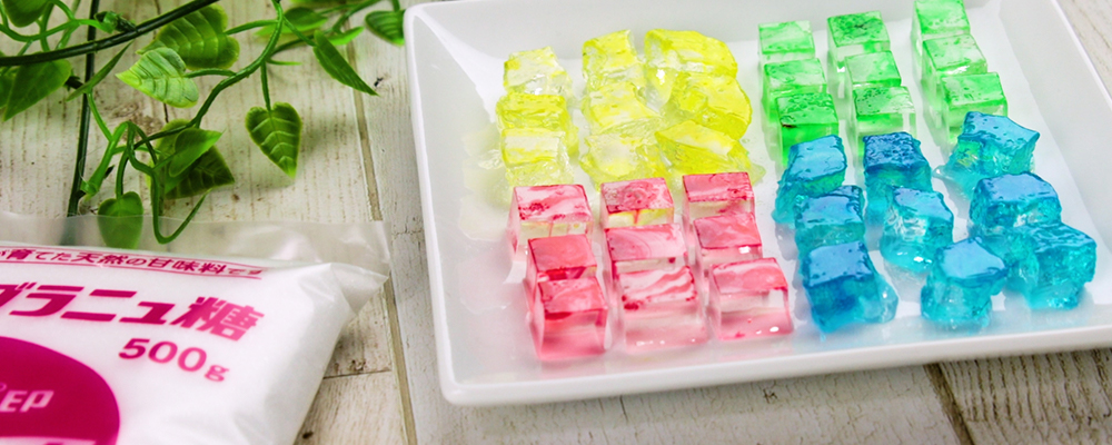 食べられる宝石！キラキラの琥珀糖を作ってみよう